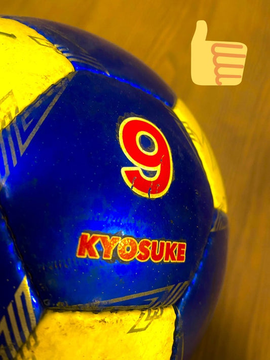 oreno ボール ステッカー  名入れ　お名前シール　サッカーボール