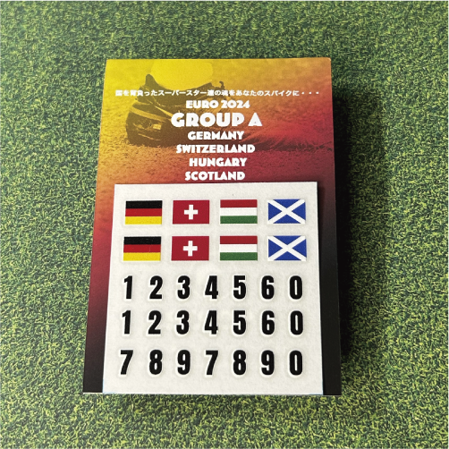 僕らの国旗と番号シリーズ/EURO2024 Edition GroupA