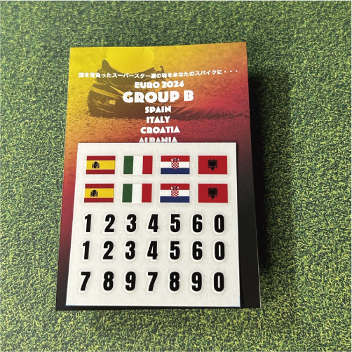 僕らの国旗と番号シリーズ/EURO2024 Edition GroupB